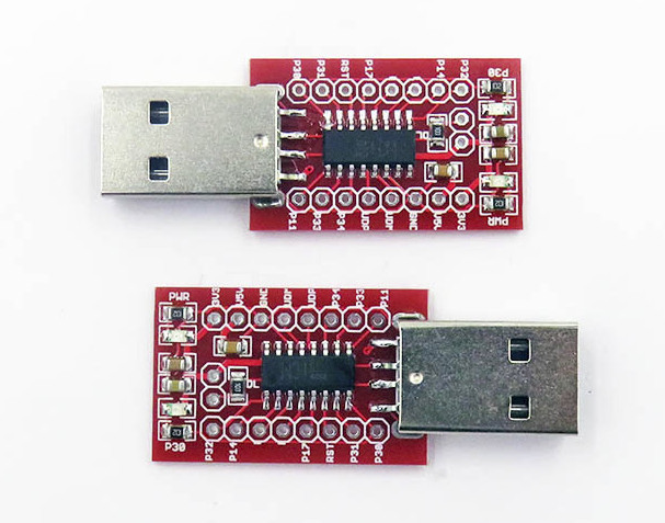 $1.80 CH551 Mini Development Board Features 8-bit C51 Core, USB 