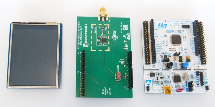 SX1261 STM32 mBed Board