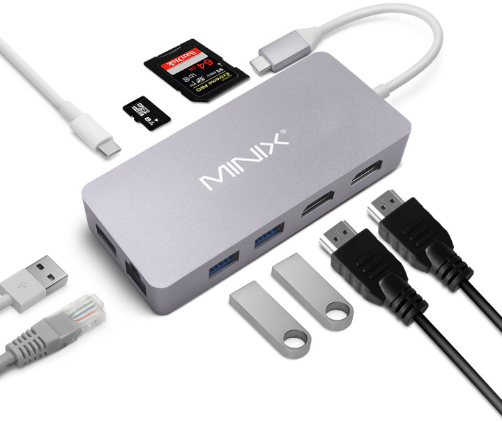 MINIX NEO C Plus USB type C Hub