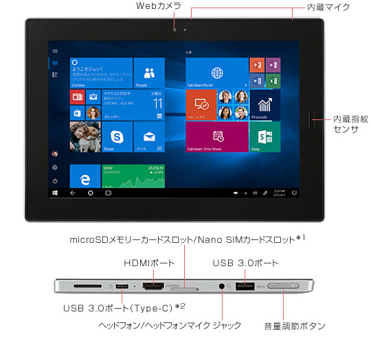 NEC VersaPro VU-3 Tablet