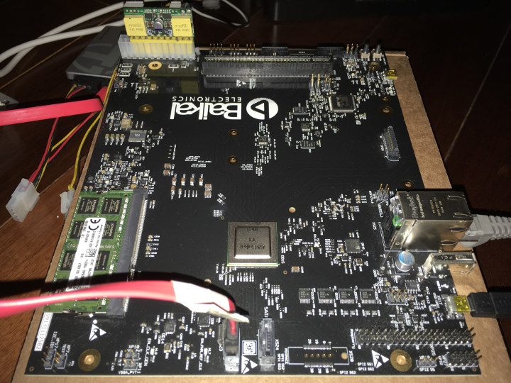 Last MIPS P5600 Development Board