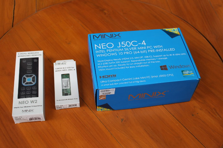 MINIX NEO J50C-4 펜티엄 J5005 미니 PC 검토