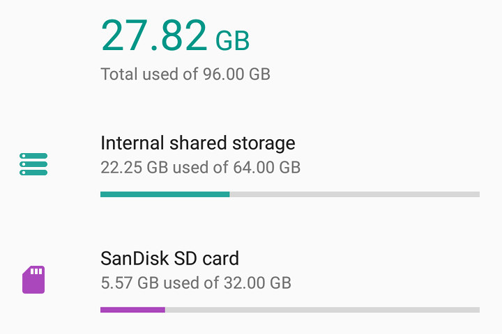 Xiaomi Mi A1 Adaptive Storage