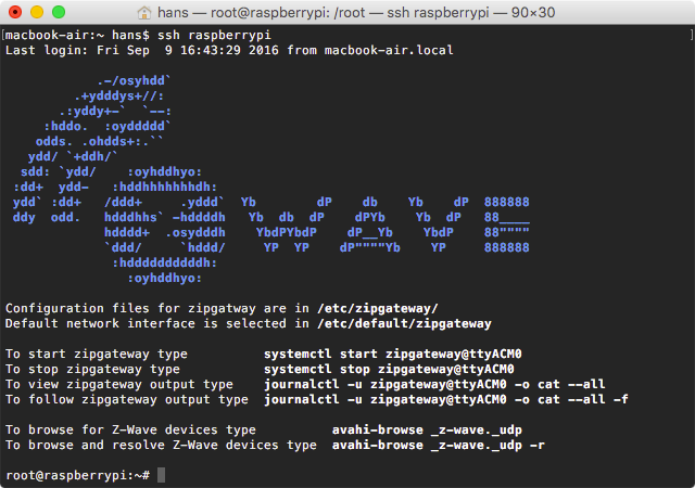 Z-Wave Raspberry-Pi