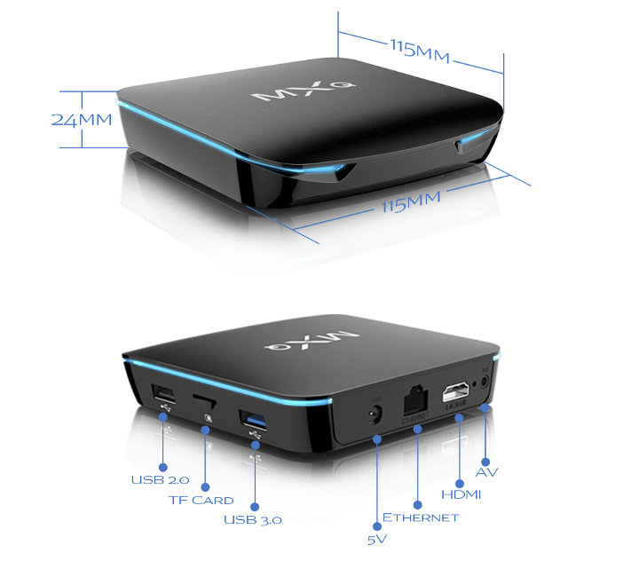 G12X2 2T2R WiFi TV Box