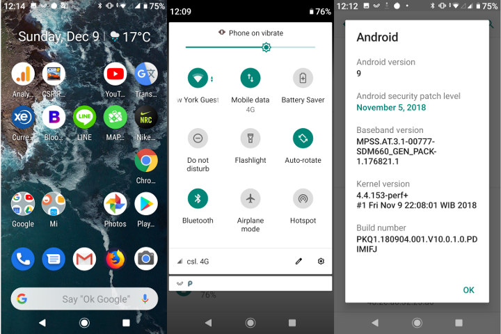 Android 9 Launcher Notifications