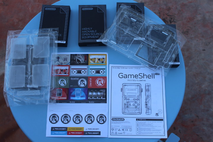 Clockwork Pi Gameshell Kit