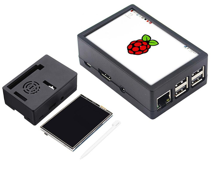 Raspberry Pi Case Touchscreen Display