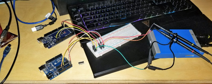 SainSmart DS802 Arduino Measurement