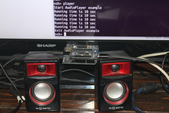 Spresense Audio Player