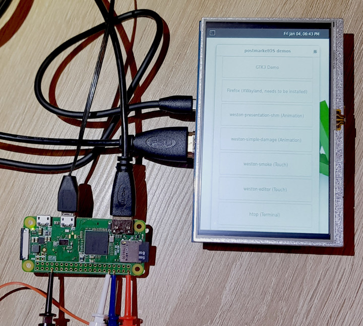 postmarketOS Raspberry Pi Zero