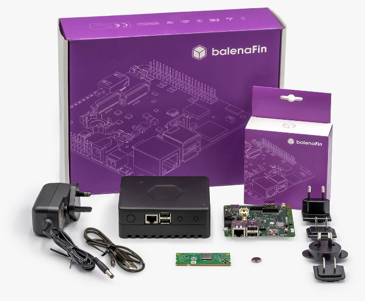 balenaFin 1.1 developer kit