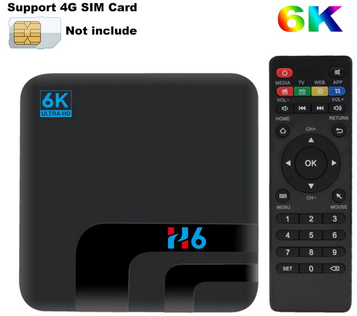 H6 LTE Android TV Box