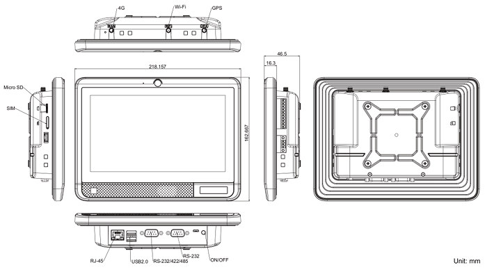 Rockchip PX30 panel PC