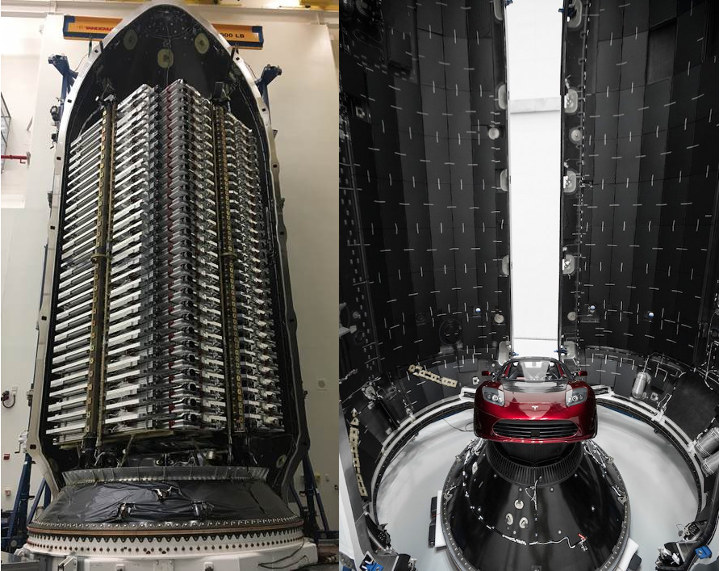 SpaceX Starlink Satellites Falcon Rocket