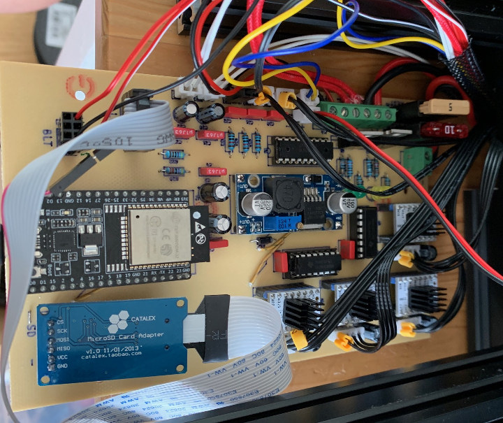 ESP32 3D Printer Controller Board