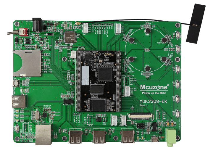 Mcuzone MDK3308-EK Rockchip-RK3308 Development Board