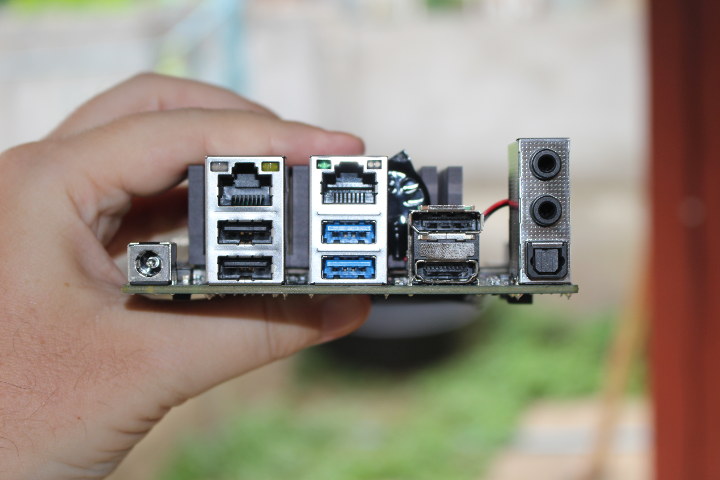 ODROID-H2 Ethernet, USB, HDMI/DisplayPort, Audio