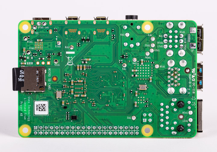 Raspberry Pi 4 Bottom