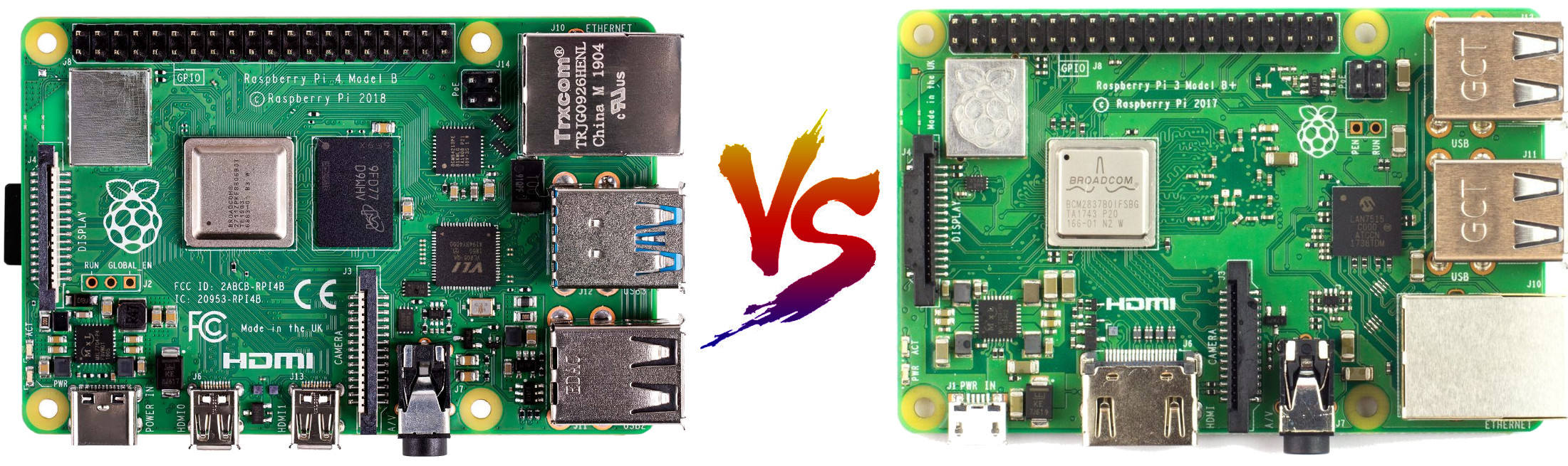 Raspberry Pi Comparison Chart