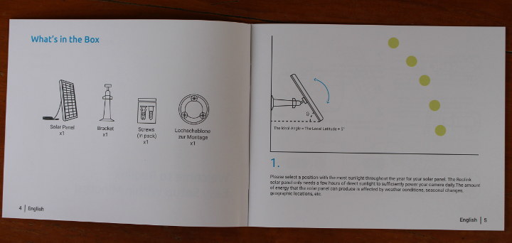 Reolink Solar Panel User Manual