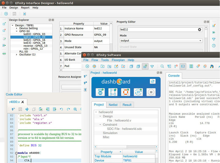 Efinity IDE Ubuntu