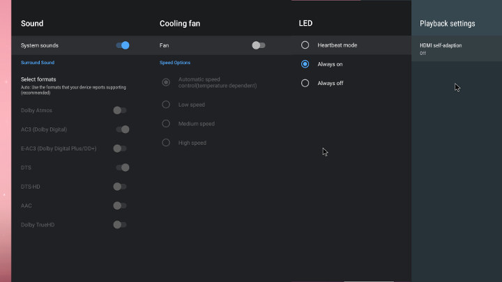 Khadas VIM3 Dolby/DTS, Cooling Fan, LED, Auto Frame Rate