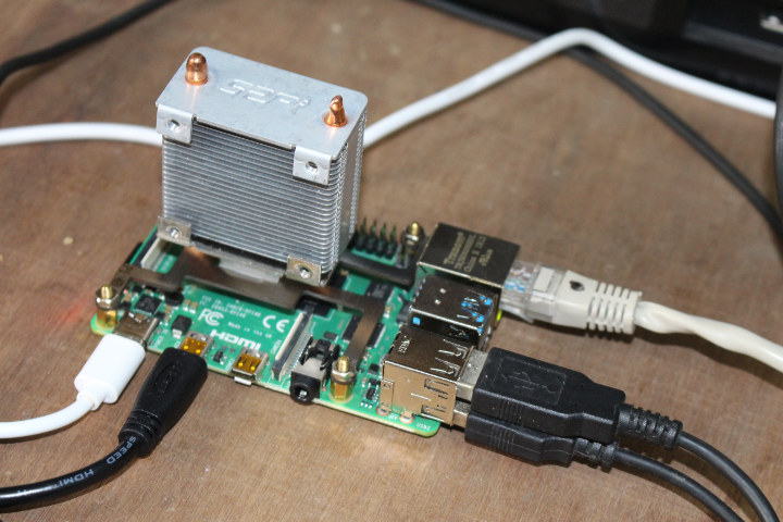 Raspberry Pi 4 Huge Heatsink