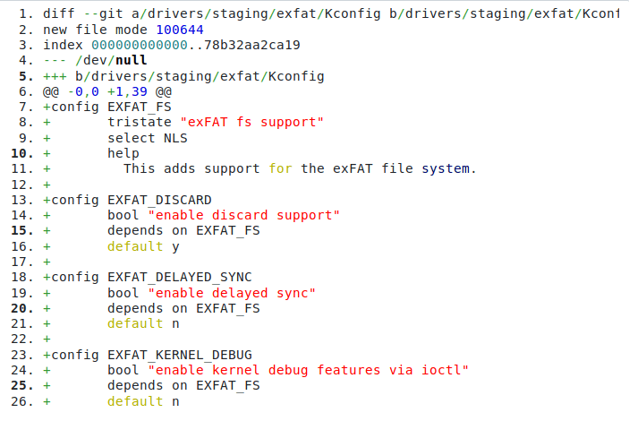 Linux Kernel exFAT