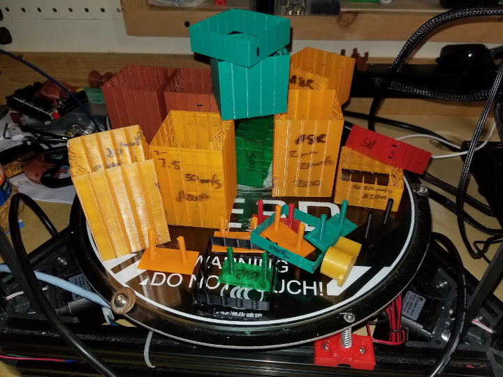 Retraction Calibration 3D Printers