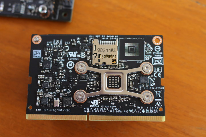Jetson Nano Heatsink Holder MicroSD Card