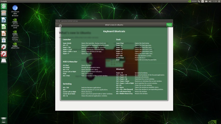 Jetson Nano Ubuntu 18.04 Screenshot