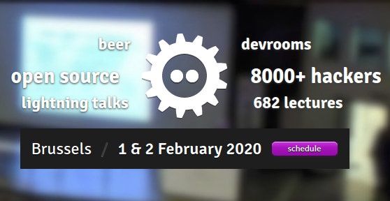 FOSDEM 2020 Schedule