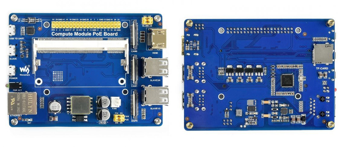 Waveshare Compute Module PoE Board