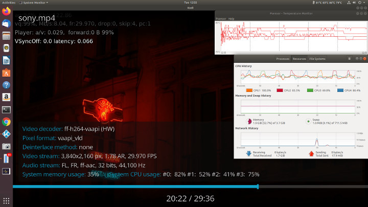 ubuntu kodi fan effectiveness