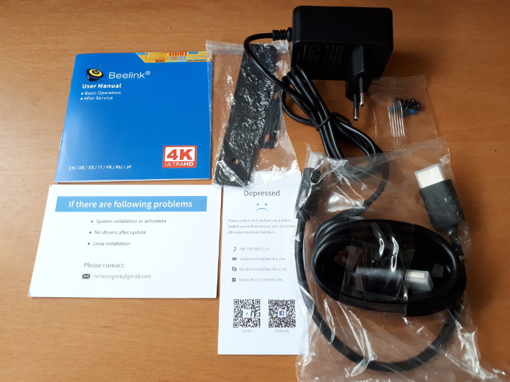 Beelink BT4 Power Supply Components