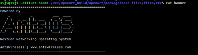 OpenWRT Banner