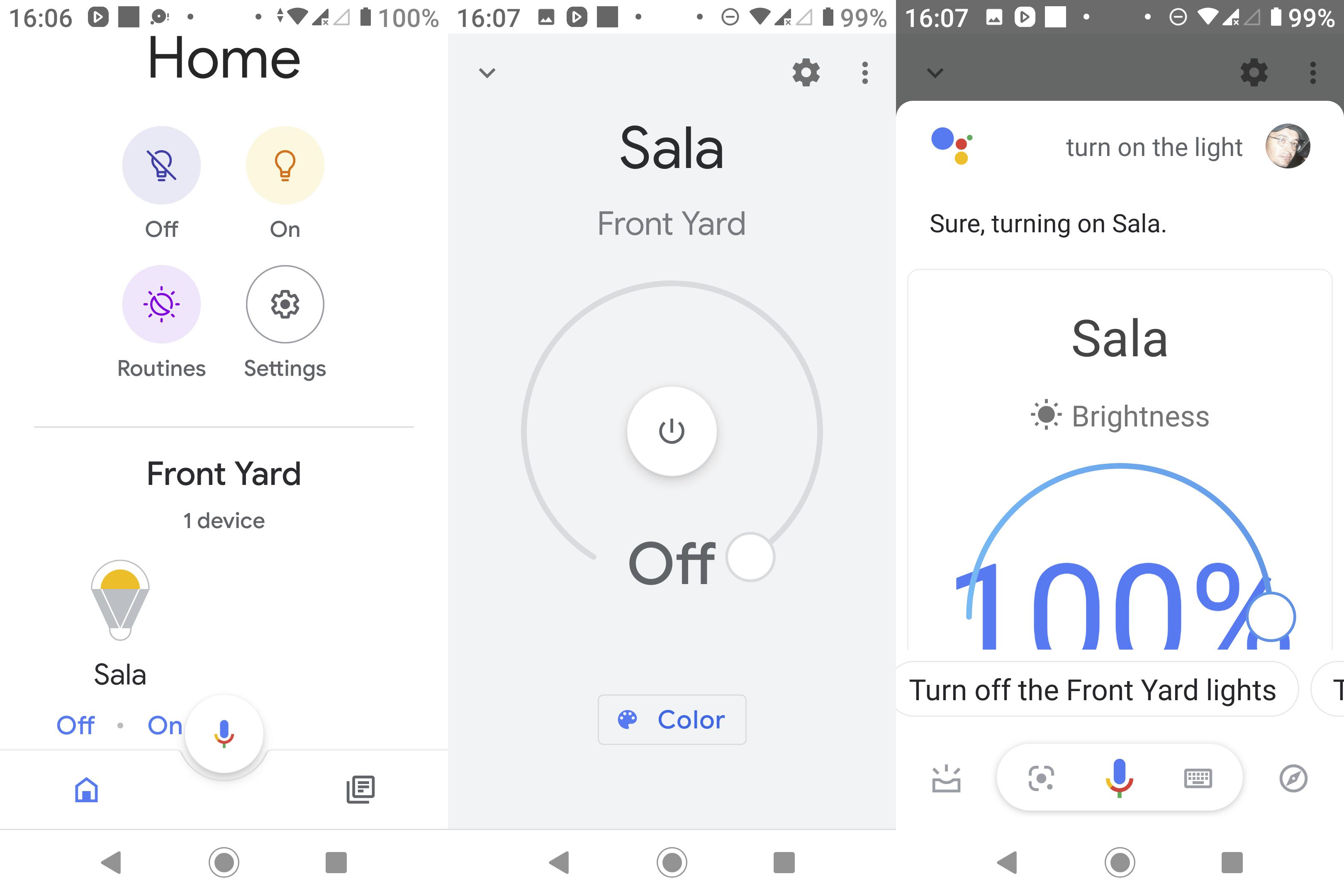 Add yeelight best sale to google home