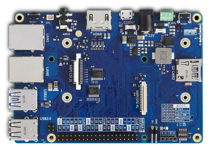 Industrial-Pi SMARC Baseboard