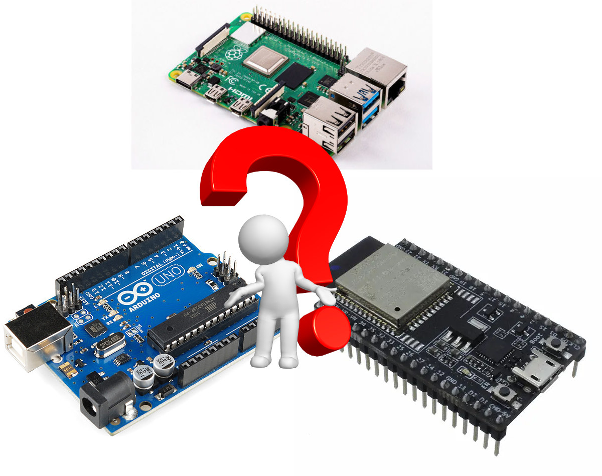 Raspberry Pi vs Arduino vs ESP8266 / ESP32