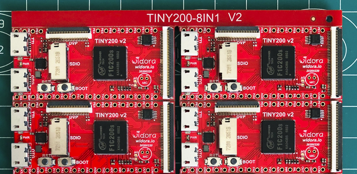 Allwinner F1C200s ARM9 Development Board