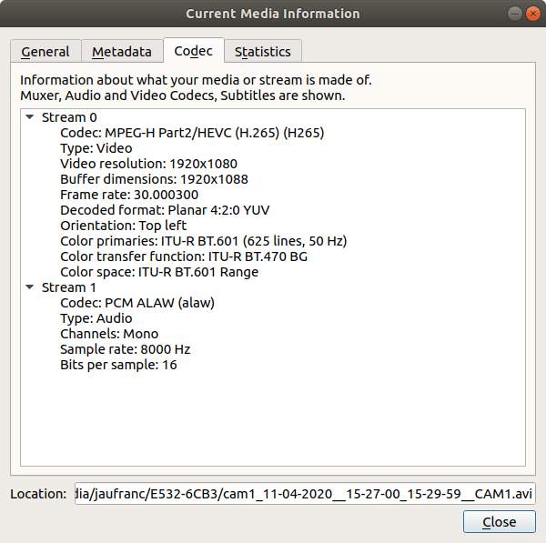 HeimVision HM241 audio video codec