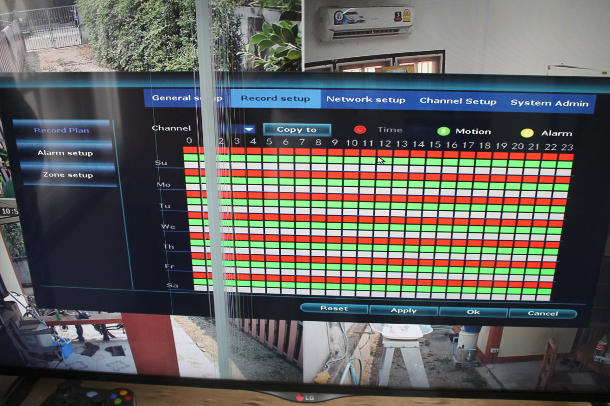 Heimvision HM241 recording configuration