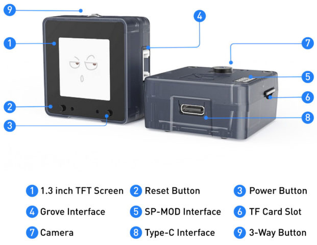 MaixCube All-in-one K210 Development Platform