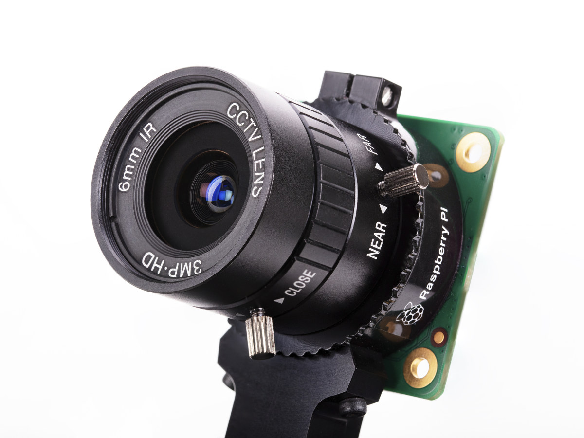 Raspberry Pi HQ Camera with 6mm Lens