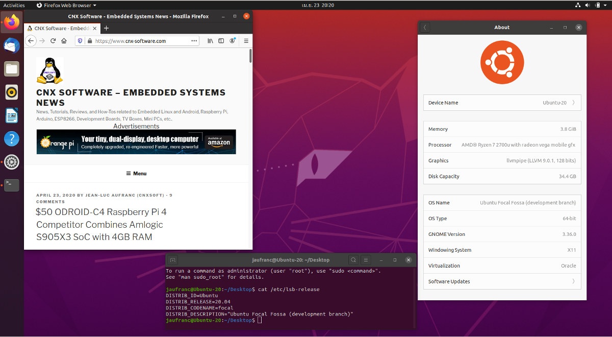 Ubuntu 20.04 Release