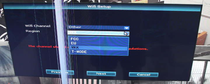 WiFi FCC / EU MKK T-Mode