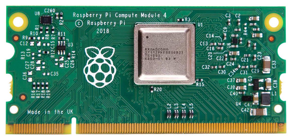 It's Here: The Raspberry Pi CM4 with No Edge Connector