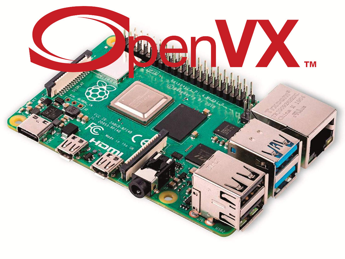 OpenVX is an open, royalty-free API standard for cross-platform acceleration of computer vision applications developed by The Khronos Group that also 