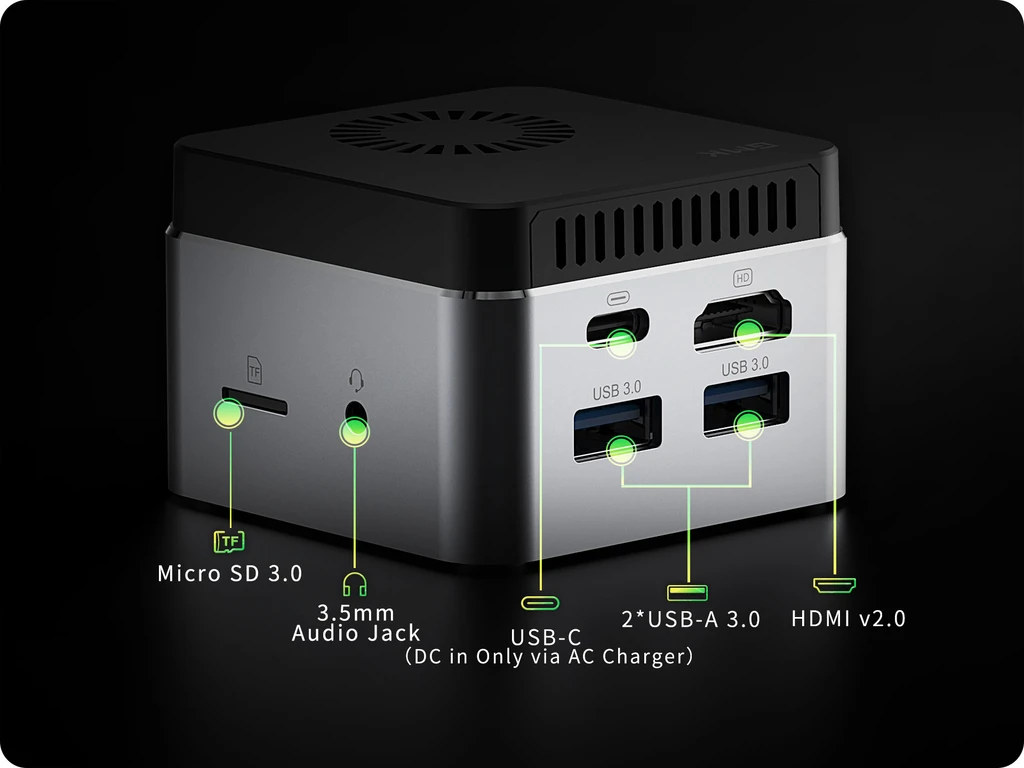 GMK NucBox Palm-Sized Mini PC Launched on Indiegogo with 8GB RAM, Up to